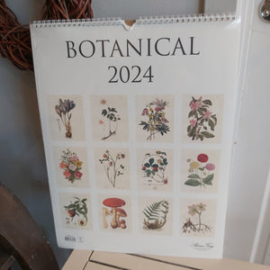 Kalender med botaniske motiver